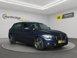 Blue Used 2017 BMW 118 Sport Line Hatchback | £9,499 (Fair price)