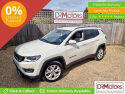 White Used 2018 Jeep Compass Limited SUV | £13,140 (Fair price)