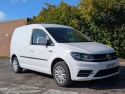 White Used 2018 VW Caddy Trendline MPV | £6,750 (Good price)