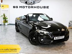 Black Used 2015 BMW 218 Comfort Edition Cabriolet | £9,985 (Good price)