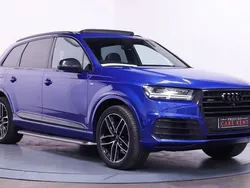 Blue Used 2017 Audi Q7 S-Line SUV | £24,145 (Fair price)