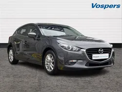 Grey Used 2017 Mazda 3 Hatchback | £9,689 (Fair price)