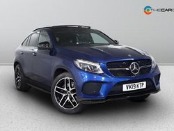 Blue Used 2019 Mercedes GLE350 Premium Plus Coupe | £33,975 (A bit pricey)
