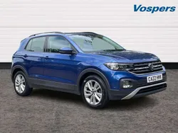 Blue Used 2022 VW T-Cross SE SUV | £15,450 (Fair price)