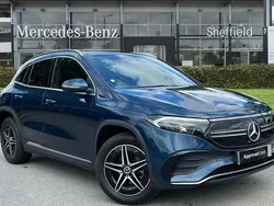 Blue Used 2022 Mercedes EQA350 AMG line SUV | £25,452 (Fair price)