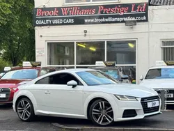 White Used 2015 Audi TT S-Line Coupe | £13,750 (Fair price)