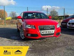 Red Used 2009 Audi A3 Sportback S-Line Hatchback | £4,595