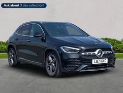 Black Used 2021 Mercedes GLA180 AMG Line Premium Plus SUV | £22,659 (Fair price)