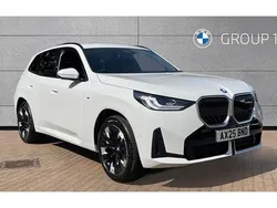 Alpine white Used 2025 BMW X3 M Sport SUV | £51,995 (Expensive)