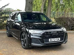 Black Used 2022 Audi Q7 S-Line SUV | £44,490 (A bit pricey)
