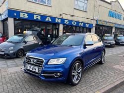 Blue Used 2015 Audi SQ5 S-Line SUV | £15,990 (Fair price)