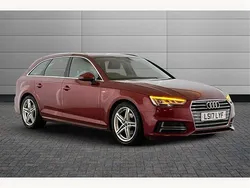 Matador red Used 2017 Audi A4 S-Line Estate | £12,390 (Fair price)