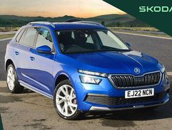 Race blue metallic Used 2022 Skoda Kamiq SE L Executive SUV | £16,995 (Fair price)