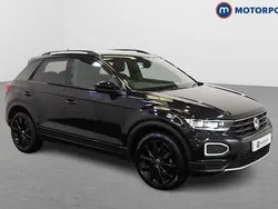 Black Used 2021 VW T-Roc Black Edition SUV | £21,199 (Fair price)