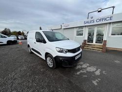 White Used 2021 Peugeot Partner Van | £6,750 (Good price)