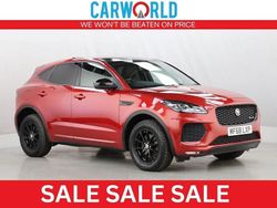 Red Used 2018 Jaguar E-Pace R-Dynamic SUV | £11,397 (Fair price)