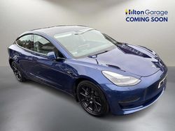Blue Used 2020 Tesla Model 3 Long Range AWD Sedan | £18,050 (Fair price)