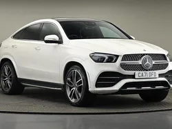 White Used 2022 Mercedes GLE350 AMG line Coupe | £49,000 (Fair price)