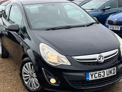 Black Used 2013 Vauxhall Corsa Hatchback | £2,250 (Fair price)