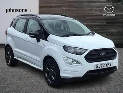 White Used 2022 Ford Ecosport ST-Line SUV | £13,450 (Fair price)