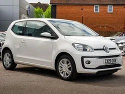 White Used 2019 VW up! high up! Hatchback | £8,995 (Fair price)