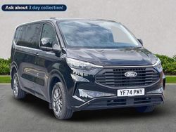 Black Used 2024 Ford Transit Custom Limited Van | £26,900 (A bit pricey)