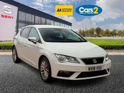 White Used 2018 Seat Leon SE Dynamic Hatchback | £9,720 (Fair price)