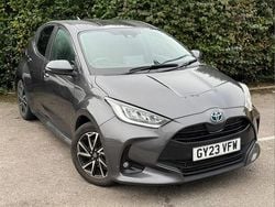 Grey Used 2023 Toyota Yaris Hybrid Design Hatchback | £18,799 (Fair price)