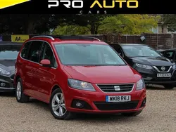 Red Used 2018 Seat Alhambra XCELLENCE MPV | £13,100 (Fair price)