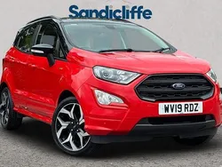 Red Used 2022 Ford Ecosport ST-Line SUV | £10,917 (Good price)