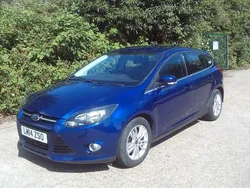 Blue Used 2014 Ford Focus Titanium Hatchback | £3,795 (Good price)