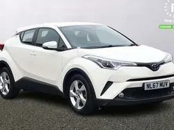 White Used 2017 Toyota C-HR SUV | £13,599 (Good price)