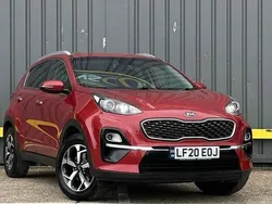 Red Used 2020 Kia Sportage 2 SUV | £14,295 (Fair price)