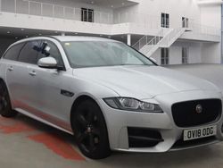 Silver Used 2018 Jaguar XF Sportbrake R-Sport Estate | £13,500 (Fair price)