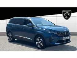 Blue Used 2021 Peugeot 5008 Allure Premium MPV | £19,679 (Fair price)