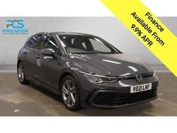 Grey Used 2021 VW Golf VIII R-line Hatchback | £16,695 (Fair price)