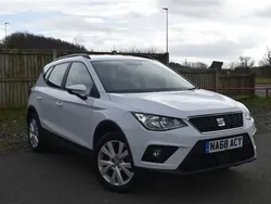White Used 2018 Seat Arona SE Technology SUV | £9,750 (A bit pricey)