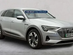 Silver Used 2020 Audi e-tron Sport SUV | £18,758 (Fair price)