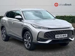 Metallic sterling silver New 2025 MG HS Trophy SUV | £22,494 (Fair price)