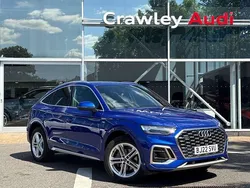 Blue Used 2022 Audi Q5 Sportback S-Line SUV | £34,890 (Fair price)