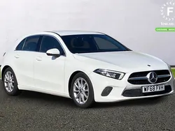 White Used 2018 Mercedes A180 Hatchback | £13,399 (Fair price)