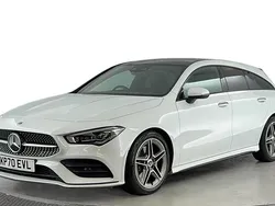 White Used 2020 Mercedes CLA200 AMG Line Premium Plus Estate | £21,920 (Super price)