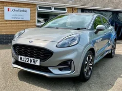 Silver Used 2022 Ford Puma ST-Line SUV | £15,299 (Fair price)