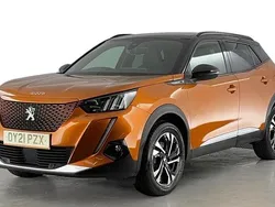 Orange Used 2021 Peugeot e-2008 GTi SUV | £10,920 (Fair price)