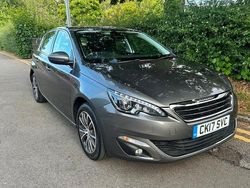 Grey Used 2017 Peugeot 308 Allure Hatchback | £3,994 (Fair price)