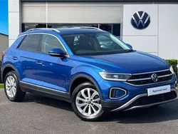 Blue Used 2024 VW T-Roc Style SUV | £25,340 (Fair price)