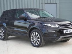 Black Used 2018 Land Rover Range Rover evoque SE SUV | £11,995