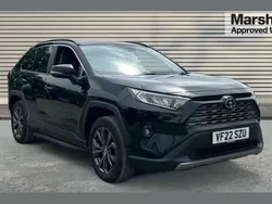 Black Used 2022 Toyota RAV4 Hybrid Design SUV | £24,529 (Fair price)