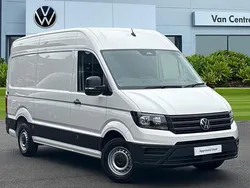 White New 2025 VW Crafter Van | £32,491 (Fair price)