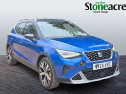 Blue Used 2024 Seat Arona Xperience Lux SUV | £16,994 (Fair price)